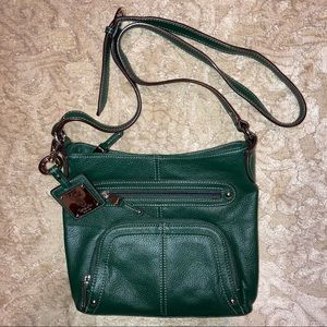 Vintage Tignanello Handbag and Keychain Set